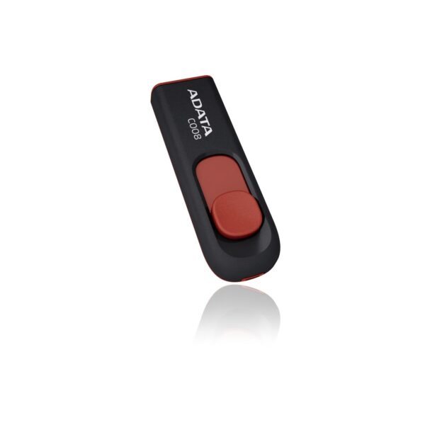 ADATA USB mälupulk 32GB USB 2.0 must punane AC008