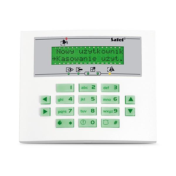 Satel INT-KLCDS-GR klaviatuur roheline
