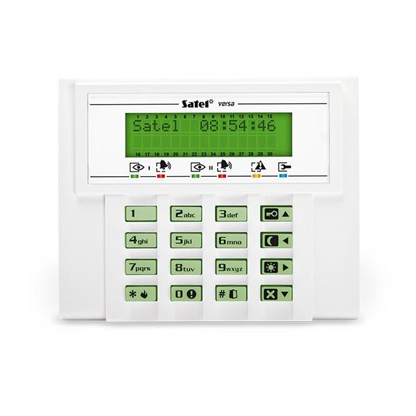 Satel klaviatuur Versa LCD roheline