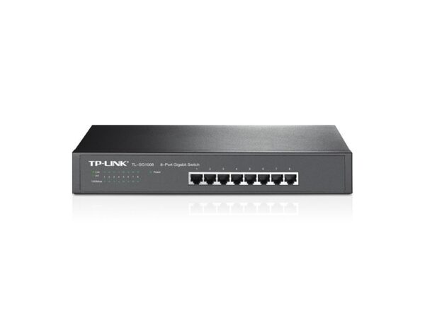 TP-Link võrgulüliti TL-SG1008 8-port rack