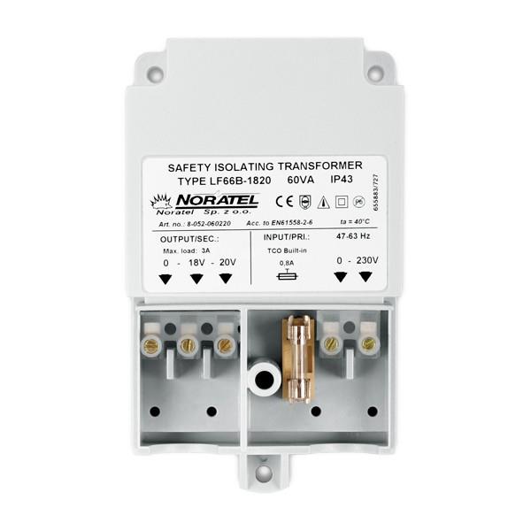 Satel trafo 230V/18V DC 60VA TR60VA