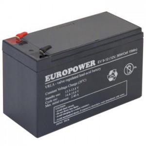 ELKO: 1133090 Europower aku 12V 9Ah VRLA EV9-12 T2