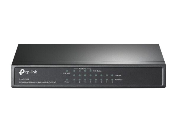 TP-Link võrgulüliti TL-SG1008P 8-port PoE