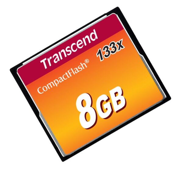 Transcend | CompactFlash mälukaart 8GB | 133x | TS8GCF133