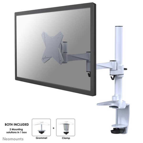 Neomounts | Lauakinnitus | FPMA-D1330WHITE | 10-24" | Valge