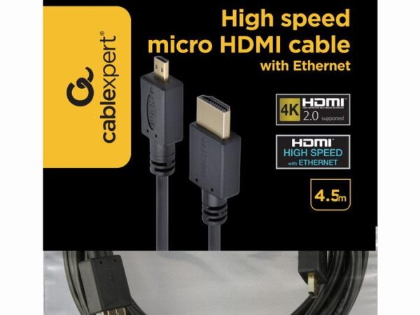 ELKO: 1178026 Gembird HDMI Micro HDMI kaabel 4.5m