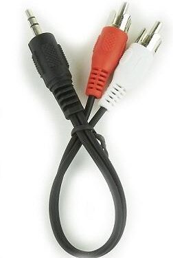 ELKO: 1193304 Gembird audio kaabel 3.5mm 2RCA 0.2m