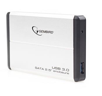 Gembird HDD korpus 2.5" hõbedane