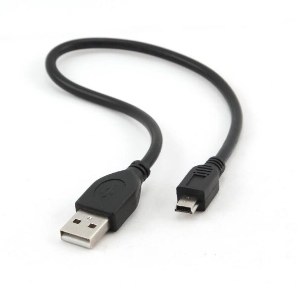 Gembird | USB2 AM-MINI kaabel | CCP-USB2-AM5P-1 | 30cm | Must