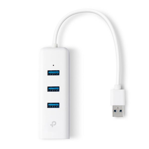 TP-Link USB 3.0 adapter 3-port + gigabit LAN UE330
