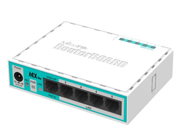 ELKO: 1207994 MikroTik ruuter hEX Lite RB750r2 5-port