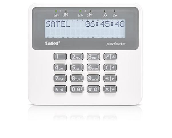 Satel PRF-LCD-WRL juhtmevaba lcd klaviatuur