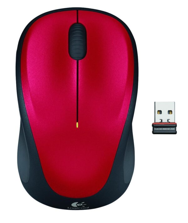 Logitech juhtmevaba hiir M235 punane 910-002496