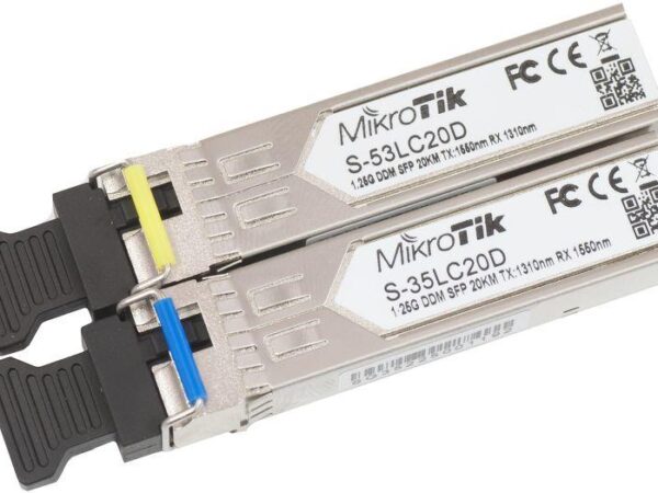 ELKO: 1213791 MikroTik SFP transiiveri paar S-3553LC20D