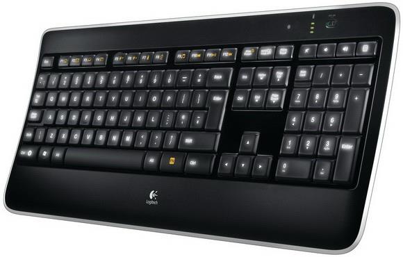 Juhtmevaba valgustusega klaviatuur Logitech K800