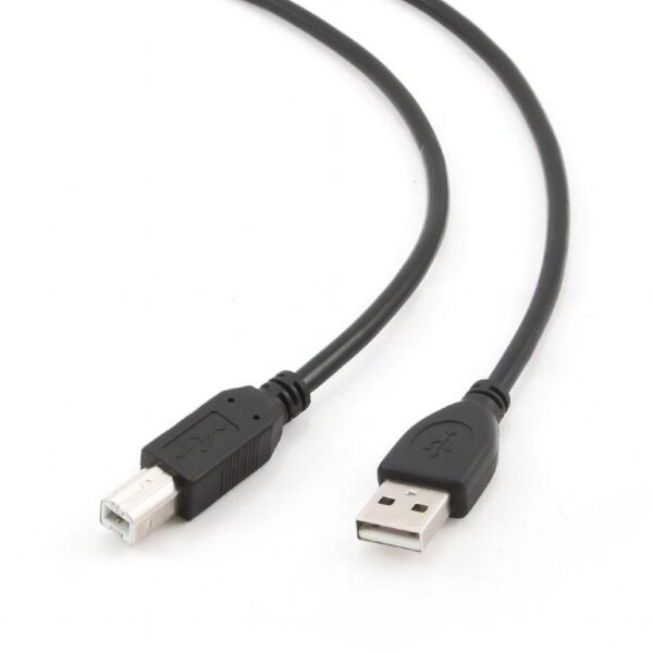Gembird | USB2 AM-BM kaabel | CCP-USB2-AMBM-10 | 3m | Must