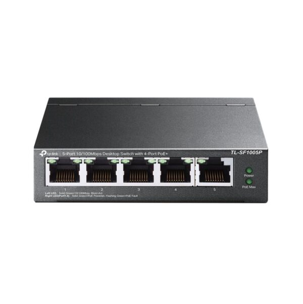 TP-Link võrgulüliti TL-SF1005P 5-port PoE