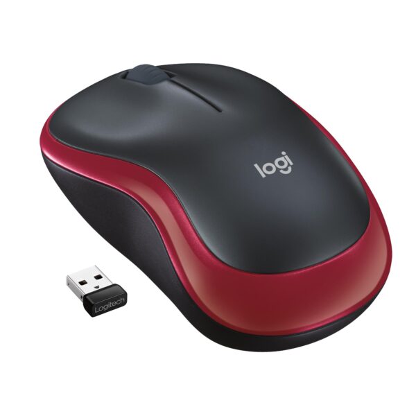 Logitech juhtmevaba hiir M185 punane
