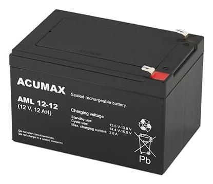 ELKO: 1232183 Acumax aku 12V 12Ah VRLA AML12-12