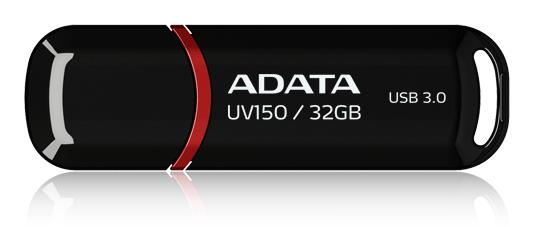 ADATA USB mälupulk 32GB USB 3.1 must AUV150