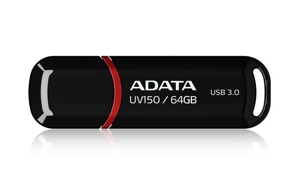 ELKO: 1241043 ADATA USB mälupulk 64GB USB 3.1 must