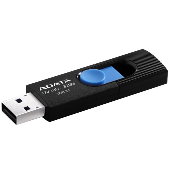 ADATA USB mälupulk 32GB USB 3.1 must AUV320