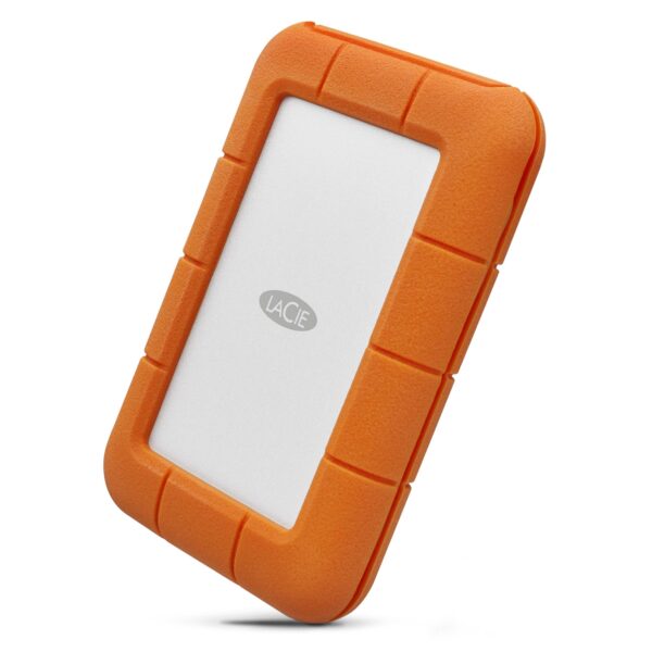 LaCie Rugged 5TB väline kõvaketas USB-C oranž
