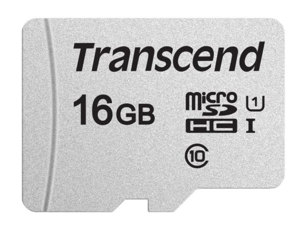 Transcend | microSDHC mälukaart 16GB | UHS-I Class 10 | TS16GUSD300S