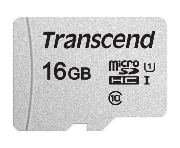 Transcend | microSDHC mälukaart 16GB | UHS-I Class 10 | TS16GUSD300S