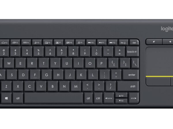 Logitech juhtmevaba puuteplaadiga klaviatuur K400 Plus RU