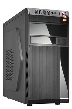 ELKO: 1244700 Golden Tiger korpus Baltimore 530 must microATX BALTIMORE5302USB2+2USB3
