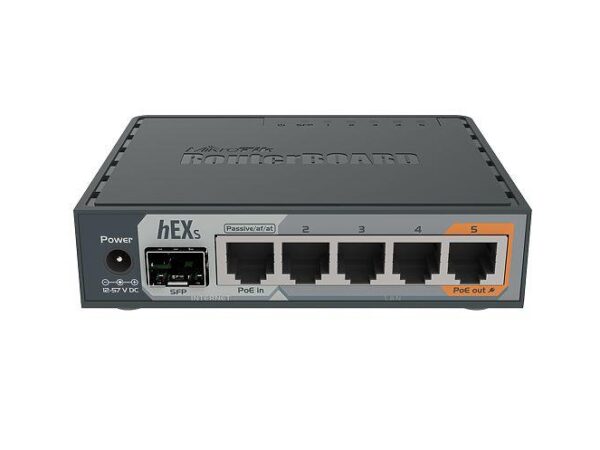 ELKO: 1250402 MikroTik ruuter hEX S RB760iGS 5-port
