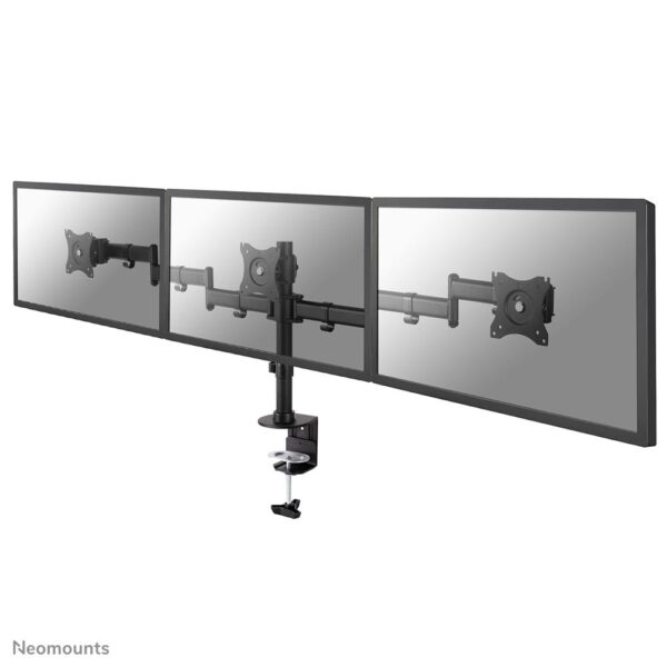 Neomounts | Kolmekordne lauakinnitus | NM-D135D3BLACK | 10-27" | Must