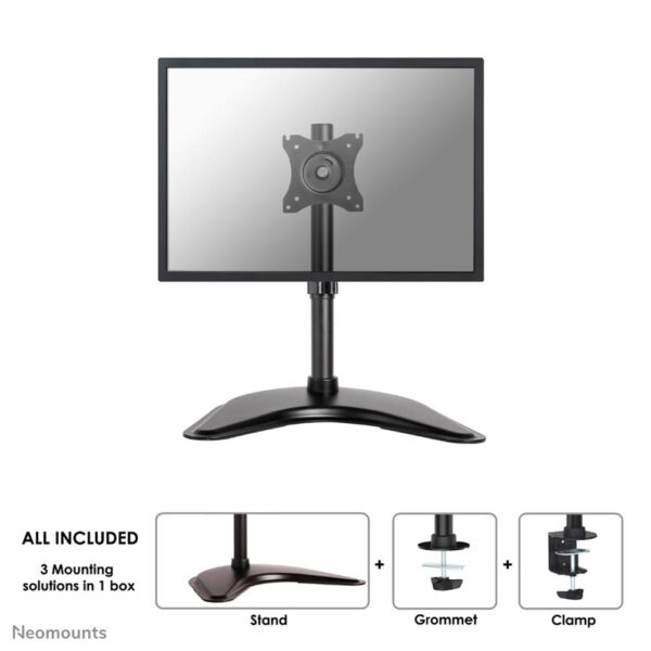 Neomounts | Lauakinnitus | NM-D335BLACK | 10-30" | Must