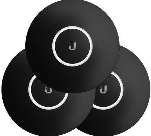 ELKO: 1258995 Ubiquiti nanoHD kattekomplekt must 3tk NHD-COVER-BLACK-3