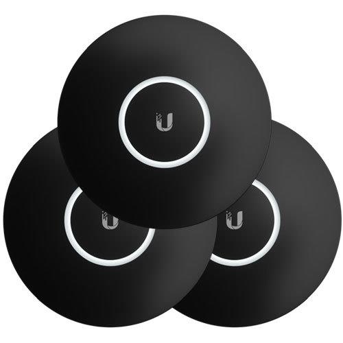 Ubiquiti nanoHD kattekomplekt must 3tk NHD-COVER-BLACK-3