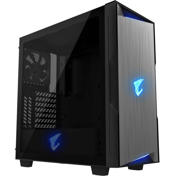 Gigabyte Aorus C300 Glass arvutikorpus must