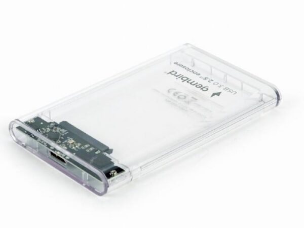 Gembird HDD korpus 2.5" USB3 läbipaistev