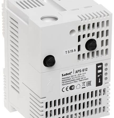 Satel APS-612 12V DC 6A DIN toiteplokk