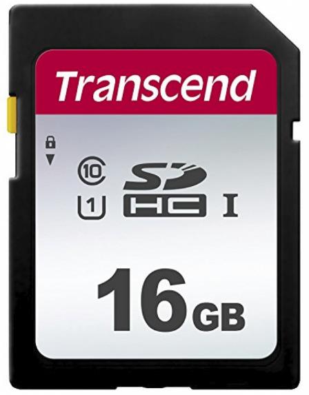 Transcend | SDHC mälukaart 16GB | UHS-I Class 10 | TS16GSDC300S