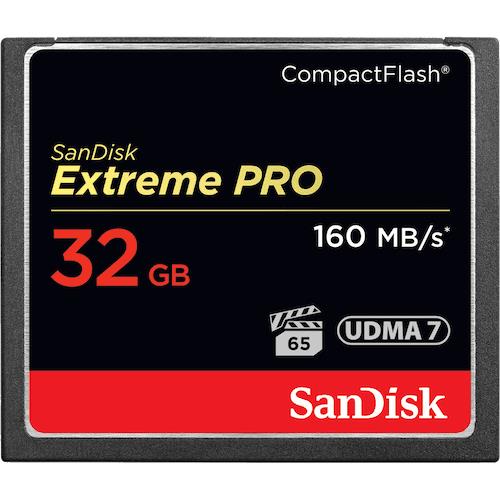 ELKO: 1265737 SanDisk | CompactFlash mälukaart 32GB | SDCFXPS-032G-X46