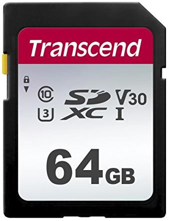 Transcend | SDXC mälukaart 64GB | UHS-I | TS64GSDC300S