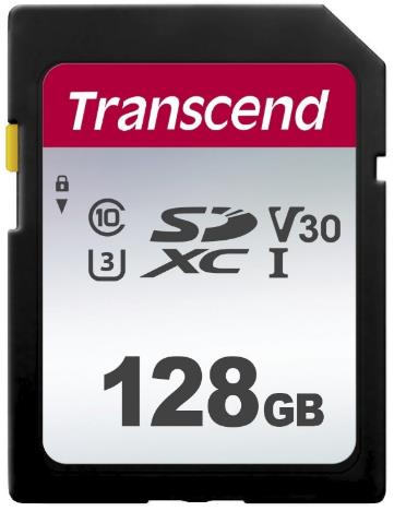 Transcend | SDXC mälukaart 128GB | UHS-I | TS128GSDC300S