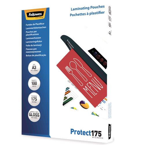 Fellowes lamineerimiskiled A3 175 mikronit 100 tk