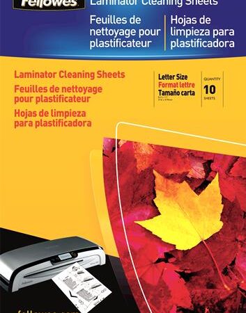 Fellowes laminaatori puhastuslehed 10tk