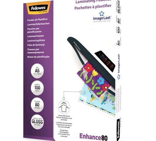 ELKO: 1278212 Fellowes lamineerimiskile A5 80mic 100tk