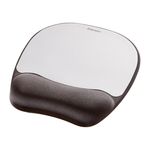 Fellowes hiirematt memory foam hõbehall