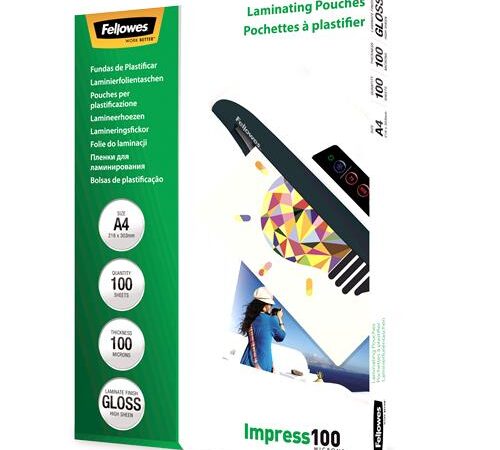 ELKO: 1278230 Fellowes lamineerimiskiled A4 läikiv 100 tk