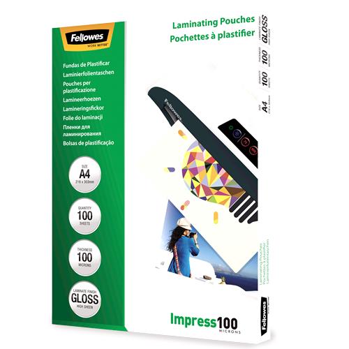 ELKO: 1278230 Fellowes lamineerimiskiled A4 läikiv 100 tk