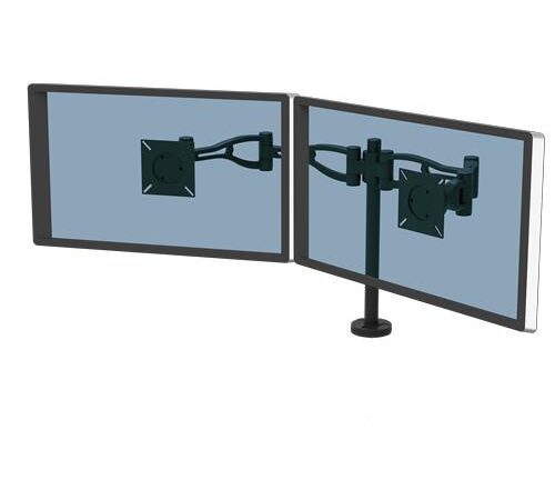 ELKO: 1278236 Fellowes | Professionaalne kahekordne monitorihoob | 8041701 | Must